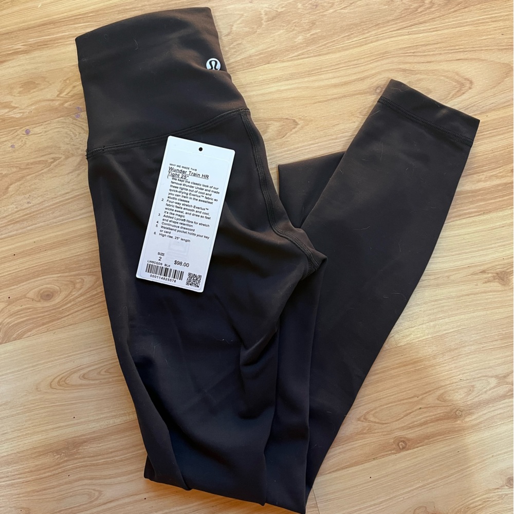 Lululemon Wunder Train Leggings size 2